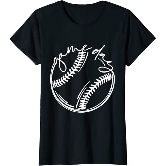 Game Day Baseball Baseball Life, Softball Life, Gift for Mom T-Shirt