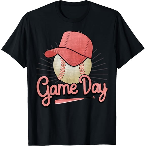 Game Day Baseball Baseball Lovers Softball Life T-Shirt