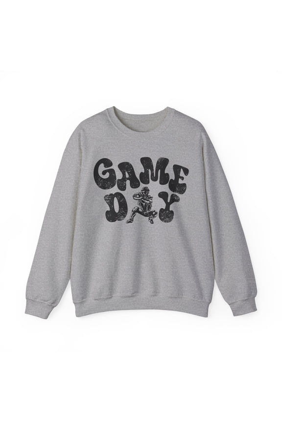 Game Day Baseball Catcher Sweatshirt, Catcher Mom Distressed Sweater