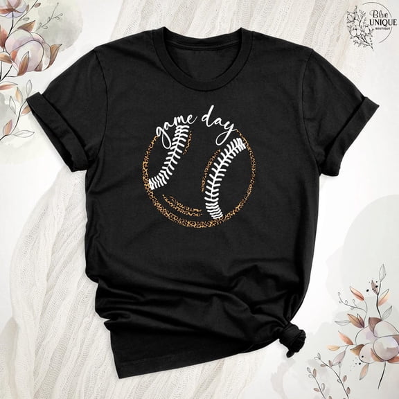 Game Day Baseball Life Softball Life Shirt, Game Day For Mom T-Shirt, Baseball Game Day Shirt, Gameday Baseball Tee, Mother'S Day T-Shirt, Full Size S-5XL