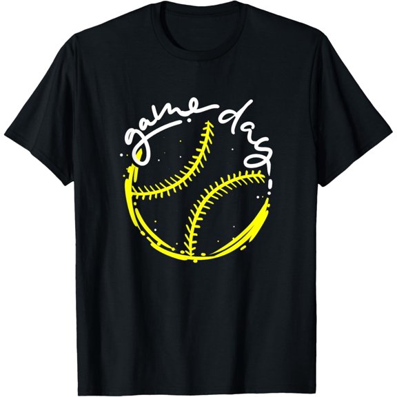 Game Day Baseball Life, Softball Life for Mom Boys Girls T-Shirt