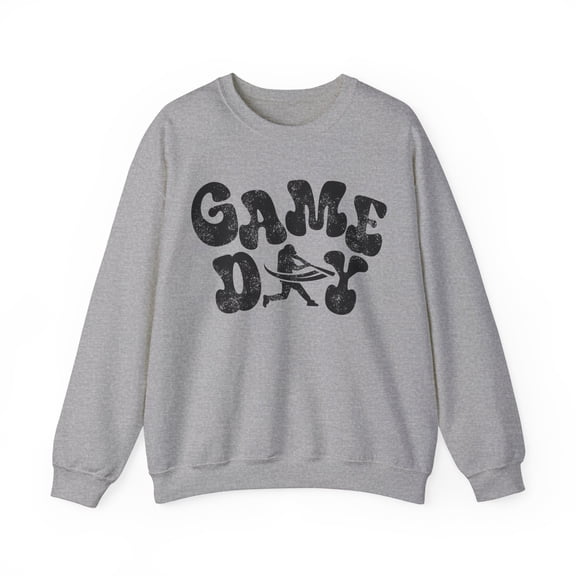 Game Day Baseball Sweatshirt Batter Vintage Baseball Shirt for Men Women