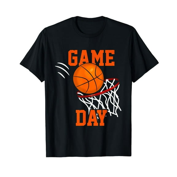 Game Day Basketball Player Basketballer Sports Men Boys T-Shirt