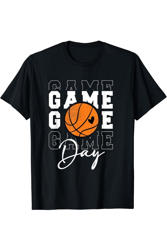 Game Day Basketball Shirt For Youth Boy Girl Basketball Mom T-Shirt Unisex S-5XL Hot Trending Shirt, Vintage Birthday Gift
