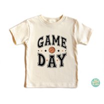 Game Day Basketball Toddler Shirt - Spring Sports Children'S Tee - Boy Girl Toddler Youth Kids Clothing TODDLER SHORT SLEEVE TEE BELLA CANVAS 3001T