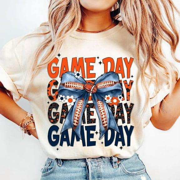 Game Day Bundle Shirt, Coquette Football Shirt, Football Season Shirt, Football Coquette Shirt, Football Game Dayshirts Bto03