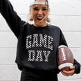 thumbnail image 1 of Game Day, Checkered, Football, Sports, Big Game, Touchdown, Tailgate Party Sweatshirt, 1 of 5