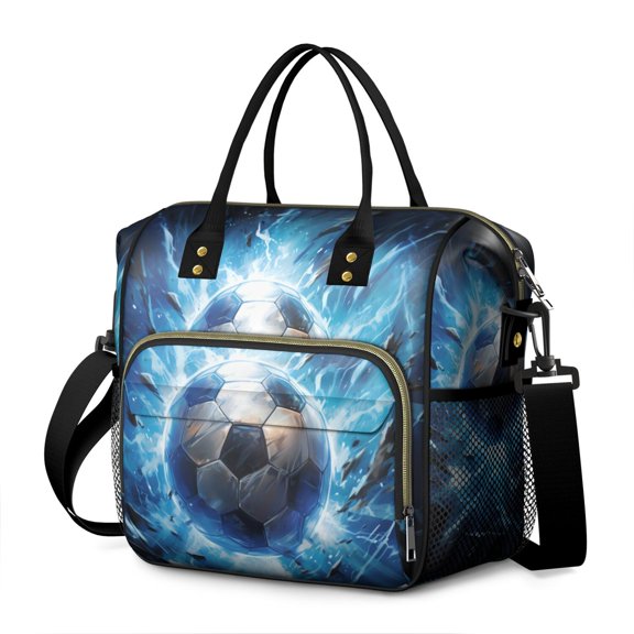 Game Day Essential Lunch Tote - Leakproof Insulated Cooler Bag for Baseball, Soccer, Basketball