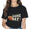 thumbnail image 1 of Game Day Football Game Day Vibes Football Lover T-Shirt, 1 of 4