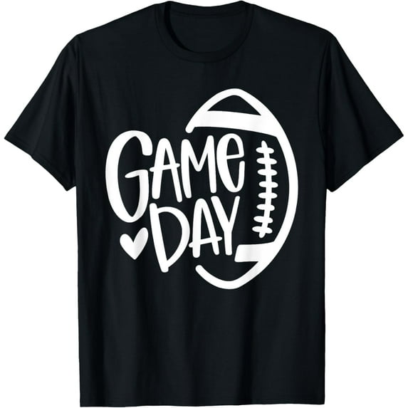 Game Day Football Season Funny Men Women Team Sports Vintage T-Shirt