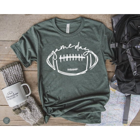 Game Day Football Shirt, Football Shirt, Women Football Shirt, Game Day Shirt, Football Season Tee, Football Team Shirt, Game Day Tee Shirt Tshirt All Size S-5XL