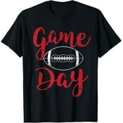 JUANXIYU Game Day Football T-Shirt Cute Football Top Women T-Shirt