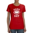 thumbnail image 1 of Game Day Football T-Shirt Women -Smartprints Designs, Female Small, 1 of 4