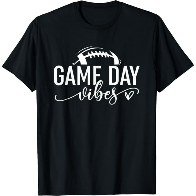 Game Day Football Vibes Player American Football Lovers Gift T-shirt 