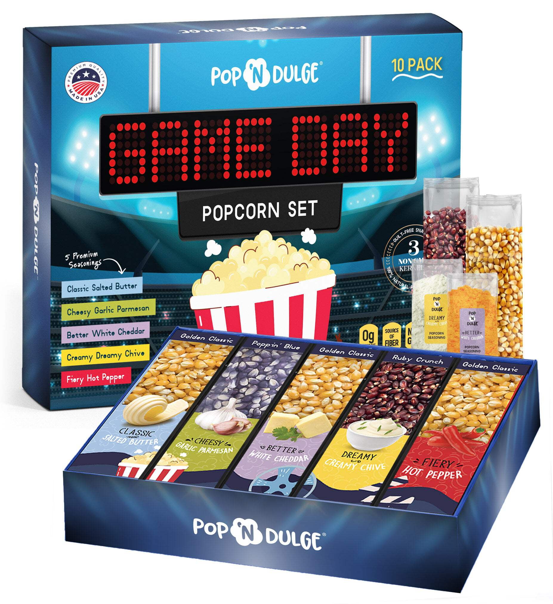 Game Day Gourmet Popcorn Gift Set