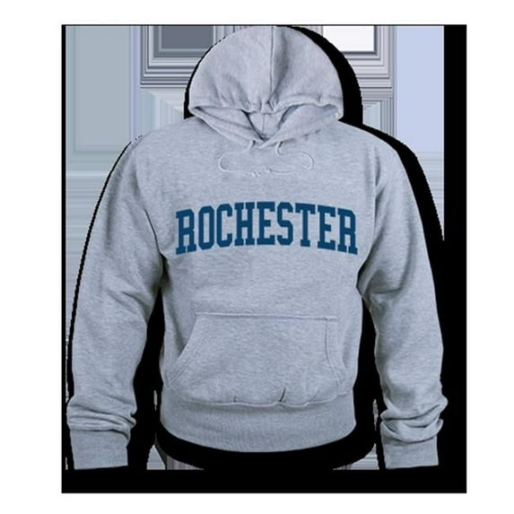 Game Day Hoodie Rochester- Heather Grey - Extra Large