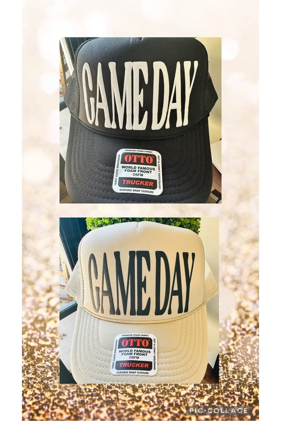 Game Day Puff Trucker Hat
