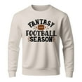 thumbnail image 1 of Game Day Rugby Men Casual Crew Neck Pullover Sweater Top Sweat Shirts Athletic Top Lightweight Basic Pullover Shirts, 1 of 4