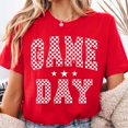 thumbnail image 1 of Game Day Shirt Football Shirt Red and Black Womenamp39s Football Preppy Football Football, 1 of 2