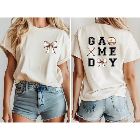 Game Day Shirt, Gameday Baseball T-Shirt, Game Day Women V Neck Shirt, Team Mascot Tshirt, Baseball Gift, Baseball Lover TSHIRT All Size S-5XL