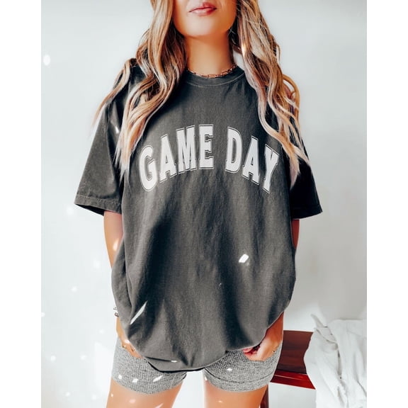 Game Day Shirt, Preppy Varsity Sports T Shirt, Game Day Vibes Shirt, Sunday Football, Football Mom, College Football T Shirt, Sports Mom Tshirt All Size S-5XL