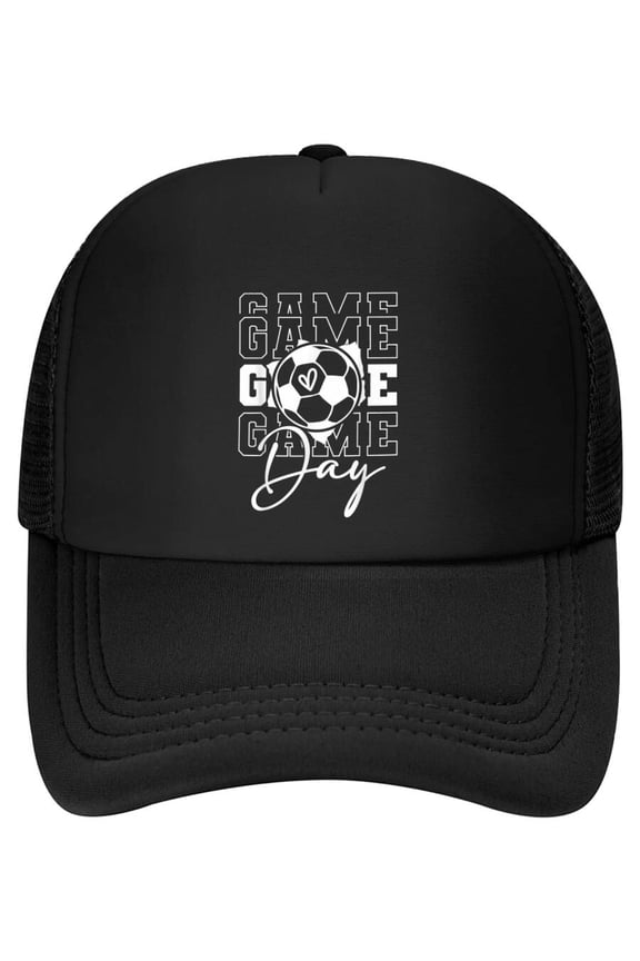 Game Day Soccer Baseball Cap