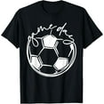 thumbnail image 1 of Game Day Sports Parent Soccer Mom T-Shirt, 1 of 4