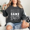 thumbnail image 1 of Game Day Stacked Basketball | Garment Dyed Sweatshirt, 1 of 5