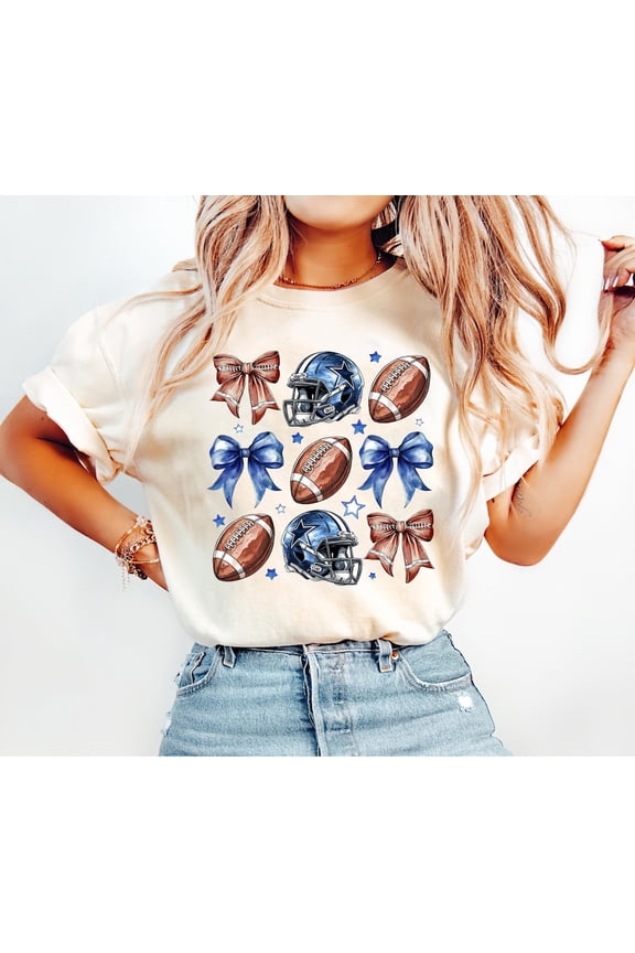 Game Day T-Shirt Football Mom Shirts Oversize Coquette Bow Tee, Football Shirt Women Tshirt All Size S-5XL