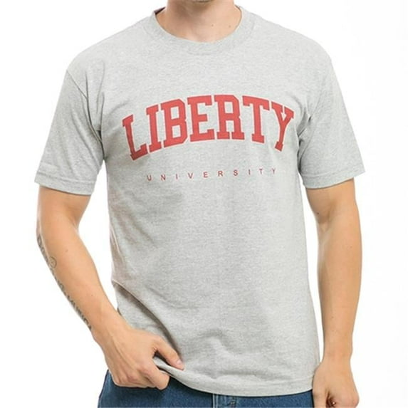 Game Day Tee Liberty University- Heather Grey - Small