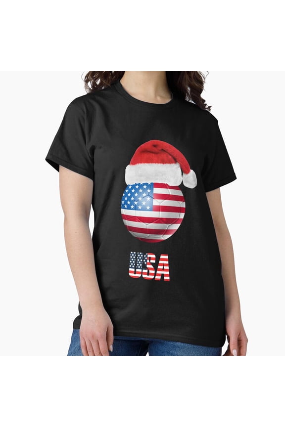 Game Day USA Soccer Pride Cool Retro Football Support Unisex T-Shirt, up to size 5XL