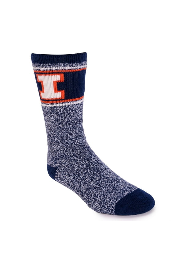 Game Day Unisex Heat Retainer Socks -Illinois OS (W7-13; M6-12)