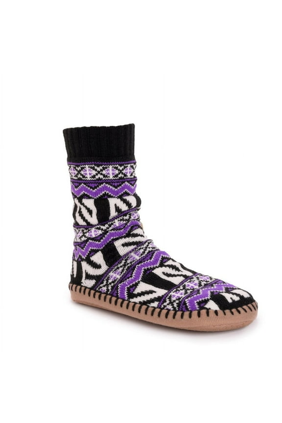 Game Day Unisex Slipper Socks -Northwestern S (W6-8; M5-7)