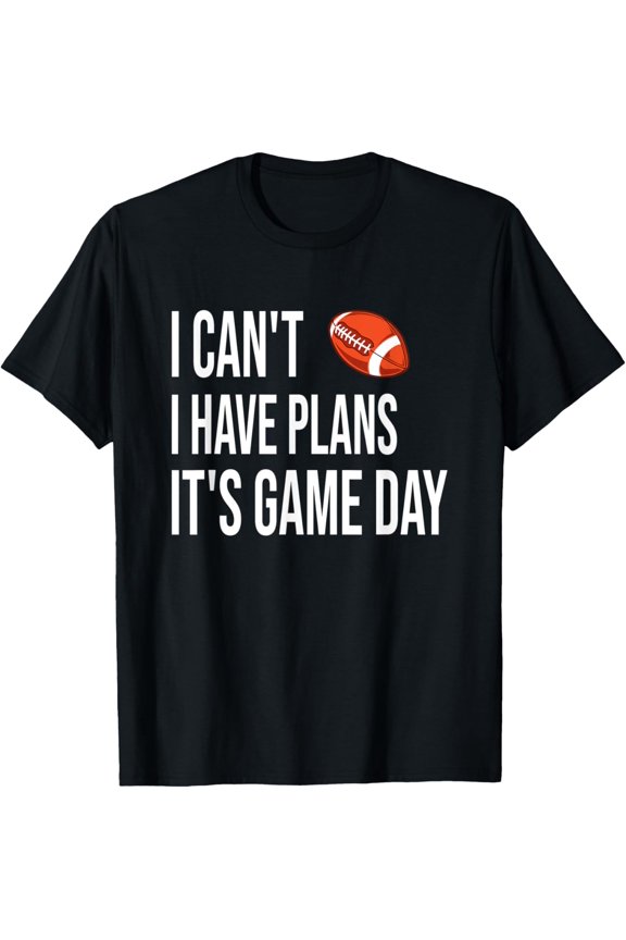 Game Day Vintage Football Player Sunday Fan Sports T-Shirt