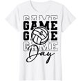 thumbnail image 1 of Game Day Volleyball Mom For Womens Game Day Vibes Team Sport T-Shirt, 1 of 3