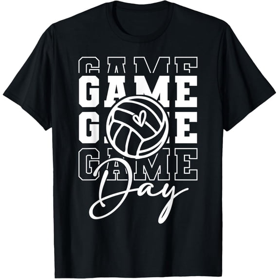 Game Day Volleyball T-Shirt