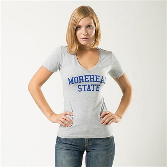 Game Day Womens Tee Morehead State- Heather Grey - Large