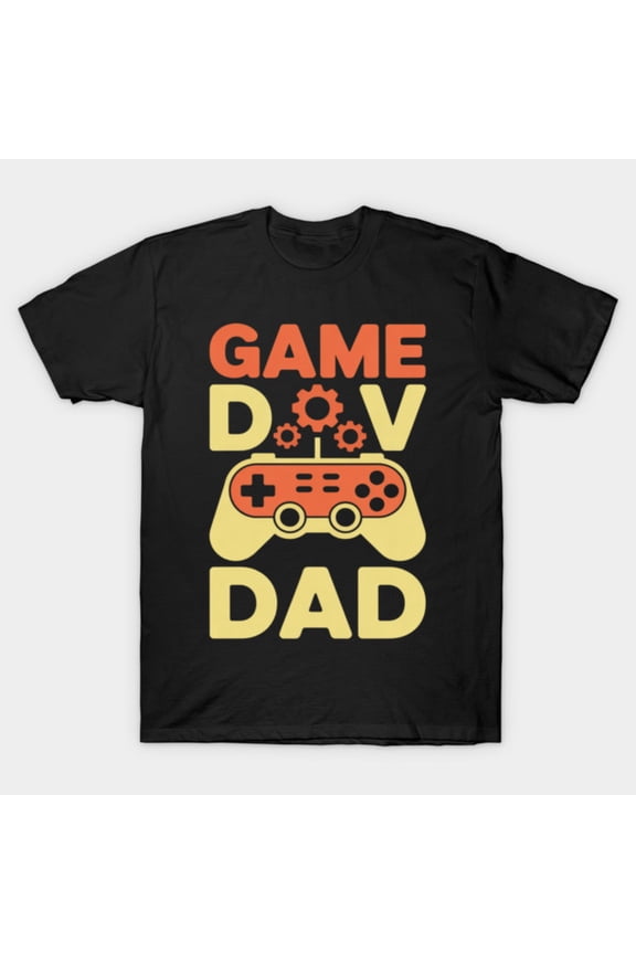 Game Dev Papa Level Designer Game Developer Father Day Parent Gift Apparel Unisex T-Shirt NG2045, S-5XL