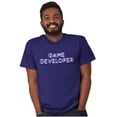 thumbnail image 1 of Game Developer Men's Graphic T Shirt Tees Brisco Brands M, 1 of 6