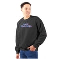 thumbnail image 1 of Game Developer Sweatshirt for Men or Women Brisco Brands S, 1 of 6