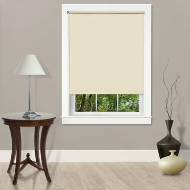 Game Development Group Cordless Room Darkening Tear Down Window Shade, Ivory 37" x 72"