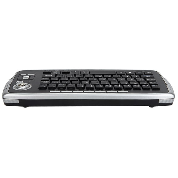 Game E30 2.4GHz Wireless Keyboard With Trackball Mouse Scroll Wheel Remote Control For TV BOX PC Notebook Silver