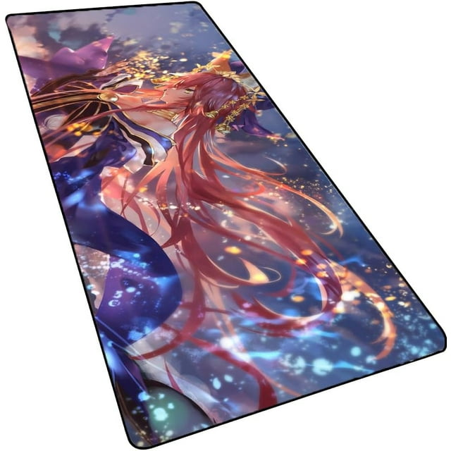 Crossover Gala · Mini Masterpiece: 31.5x11.8in Dragon Ball Heroes, One Piece Voyages, Genshin Impact Adventures Exclusive Mouse Pad