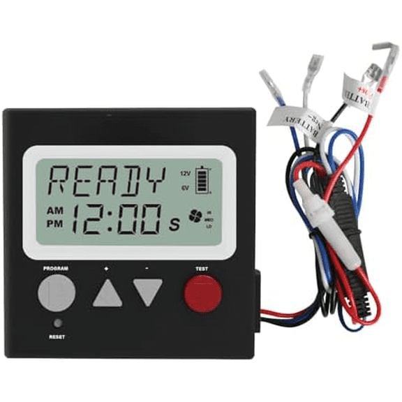 Game Feeder Digital Timer, Deer Feeder Timer, 6V/12V Kit for Goat Feeding, 8 Feed Time Program, Adjustable Motor Speed & Feeding Duration, DIY Hunting Feeding Schedule$$Other