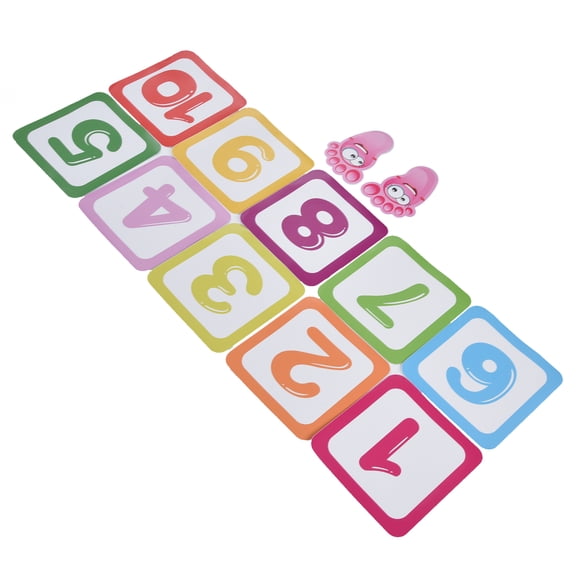 Game Floor Sticker Classic Number Environmental Protection PVC Waterproof Number Game Sticker