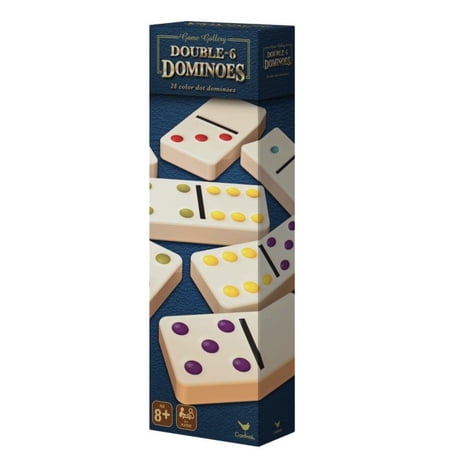 Game Gallery Double 6 Color Dot Dominoes