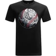 thumbnail image 1 of Game Garment Baseball Team Fan Sports Crewneck Short Sleeve Tees Mens T-Shirts - Classic Steampunk Graphic Shirt Black XS-3XL, 1 of 6