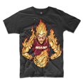 thumbnail image 1 of Game Garment Basketball Team Fan Sports Crewneck Short Sleeve Mens T Shirts - Basketball Graphic Tees Men - Miami Black XS-3XL, 1 of 6
