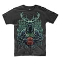 thumbnail image 1 of Milwaukee Basketball Team Wild Buck Men's T-Shirt Black SMALL, 1 of 5