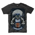 thumbnail image 1 of Game Garment Basketball Team Fan Sports Crewneck Short Sleeve Mens T Shirts - Basketball Graphic Tees Men - Minnesota Black XS-3XL, 1 of 5
